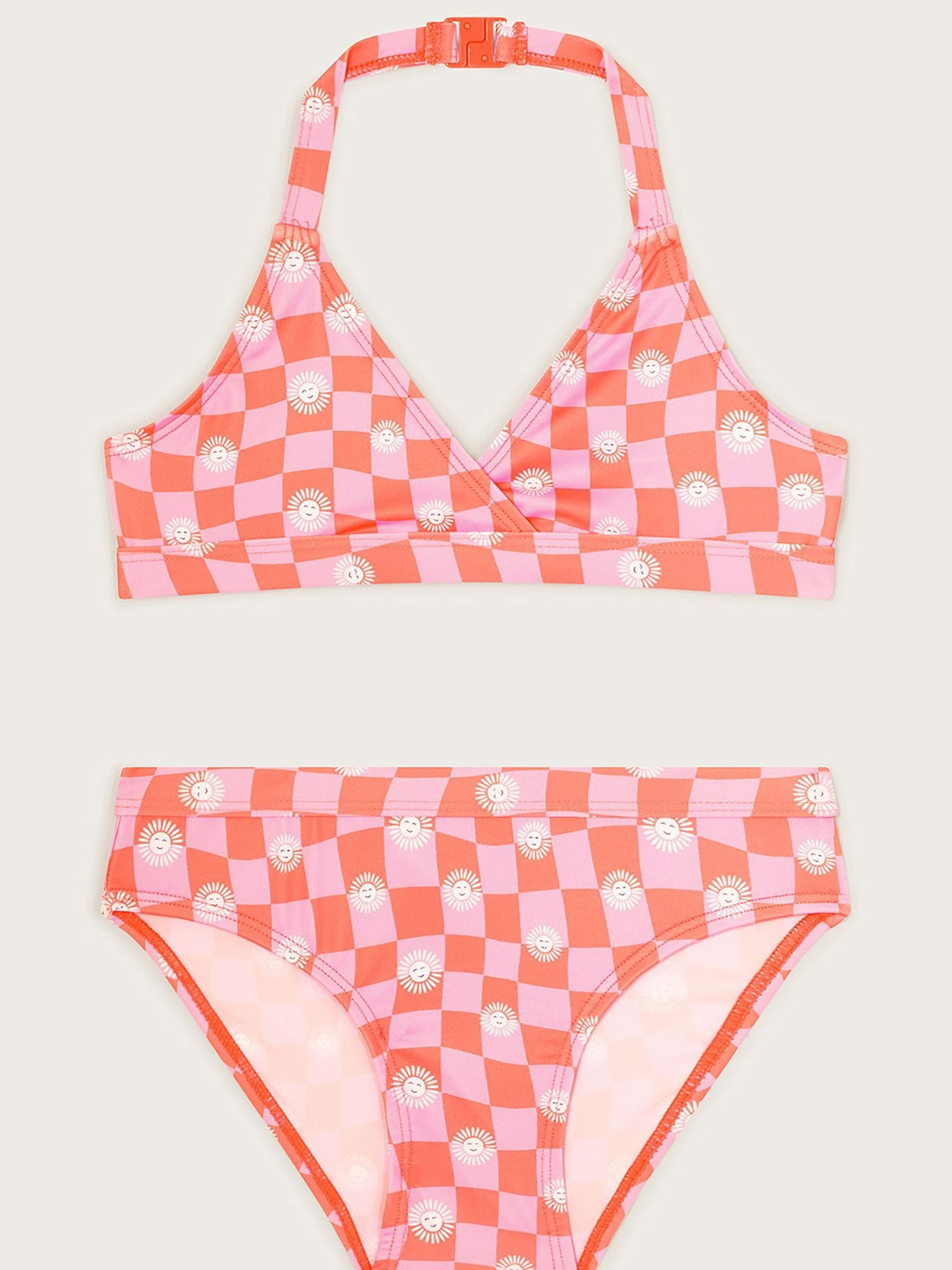 Clearance Pink Check Tartan Bikinis Next Luxembourg