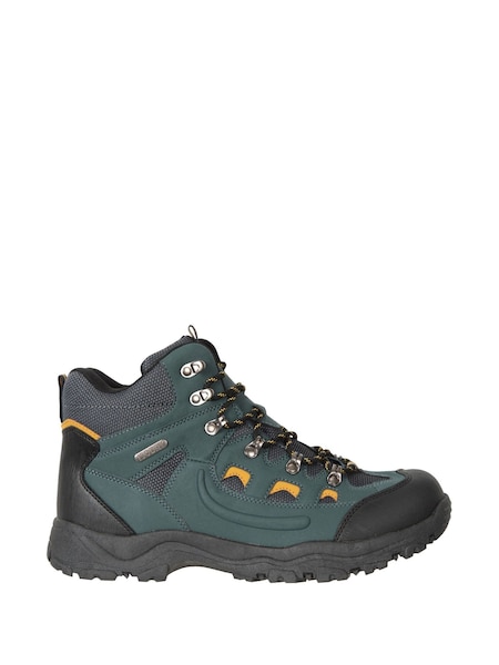 Blå - Mountain Warehouse Adventurer Mens Waterproof Walking Boots (B50701) | kr1 180