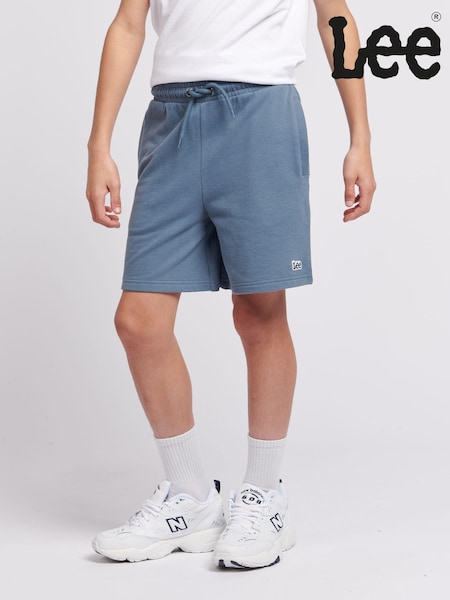 Lee Blue Boys 100% Cotton Badge Shorts (B50756) | ₪151 - ₪181