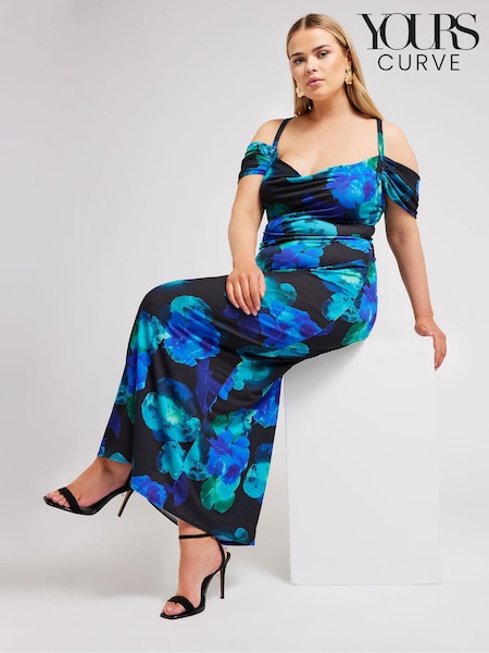 Yours Curve London Cold Shoulder Dress (B50882) | €76
