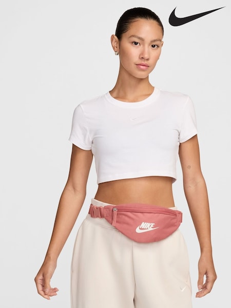 Nike Red Heritage Waistpack Bag (B51034) | LEI 95