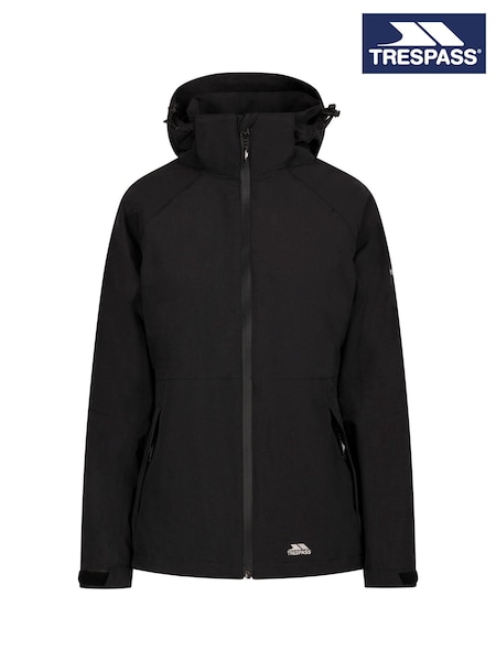 Negro - Trespass Waterproof Tilbury Tp75 Jacket (B51072) | 61 €