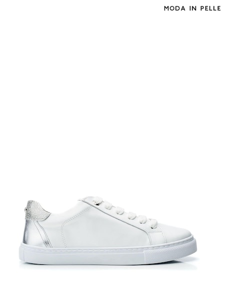 Moda In Pelle Braidie Slim Sole Lace Up Trainers (B51078) | AED346