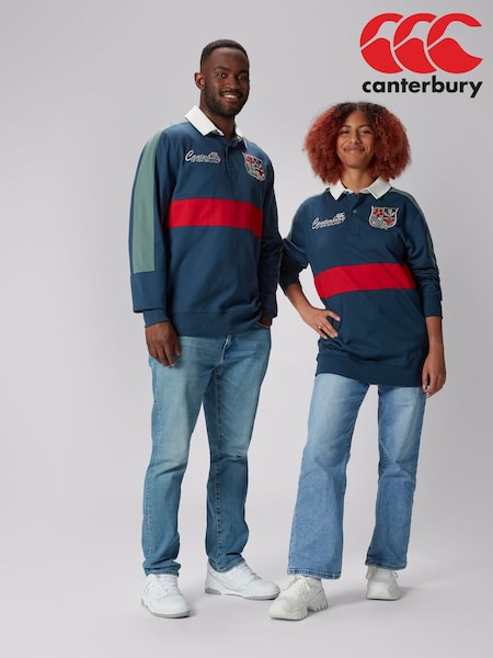 Canterbury Blue British & Irish Lions Rugby Heritage Jersey (B51229) | €106