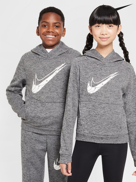 Серый - Nike Multi Therma-FIT Fleece Hoodie (B51231) | €57
