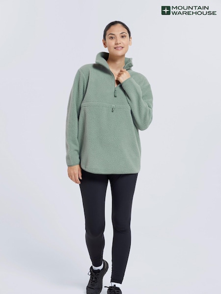 Vihreä - Mountain Warehouse Cosy Maternity Borg Half-zip Fleece (B51478) | €69