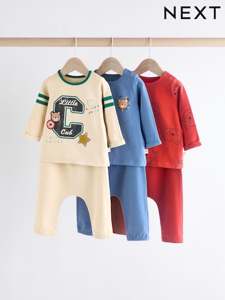 College-Bär - Baby Tops and Leggings 6 Piece Set (0mths-3yrs) (B51583) | 30 € - 31 €