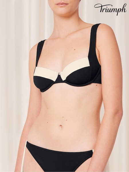 Triumph Summer Glow Black Bikini Bra (B51795) | €25