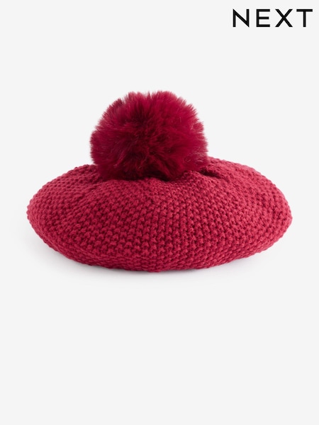 Red Beret Hat (3mths-10yrs) (B52093) | AED21 - AED28