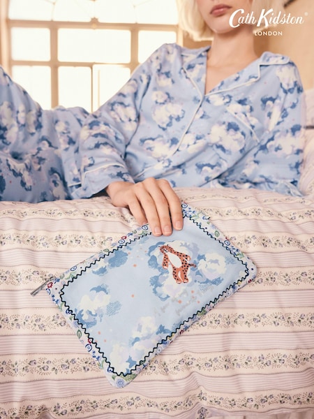 Cath Kidston Silver Linings 100% Cotton Pouch (B52229) | €12