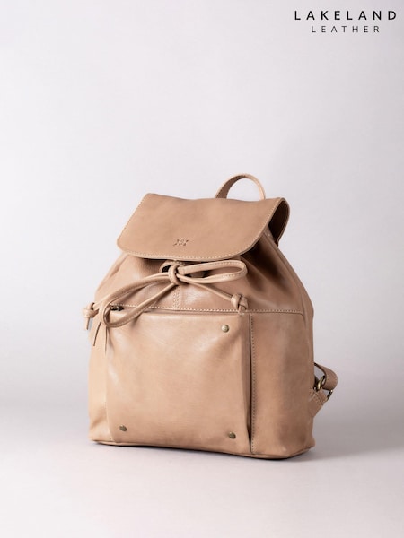 Lakeland Leather Taupe Harstone Backpack (B52594) | €95