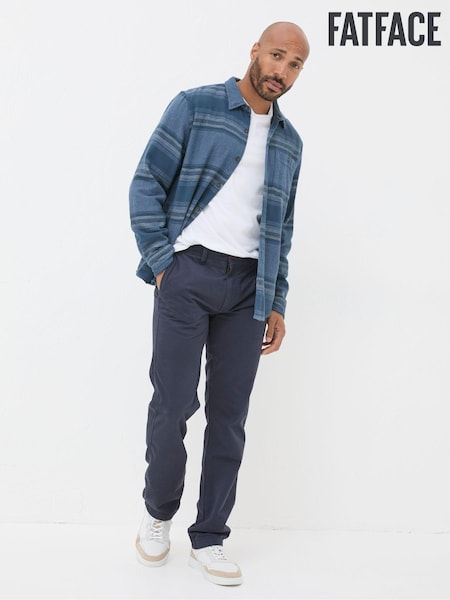 Темно-синий - FatFace Modern Coastal Chinos (B52616) | €66