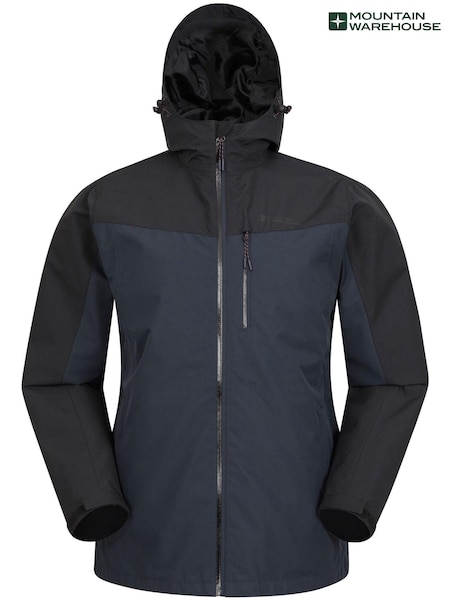 Mountain Warehouse Dark Blue Brisk Extreme Mens Waterproof Jacket (B52764) | €127