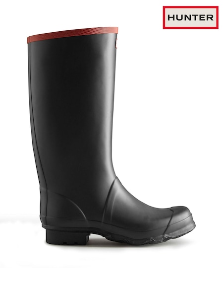 Hunter Argylle Full Knee Black Wellies (B53514) | €69
