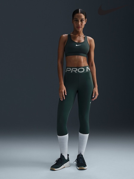 Nike Dark Green Pro Sculpt Dri-FIT High-Waisted Leggings (B53523) | €42