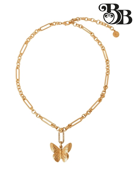 Bibi Bijoux Gold Tone Serene Wings Butterfly Necklace (B53636) | 23 €