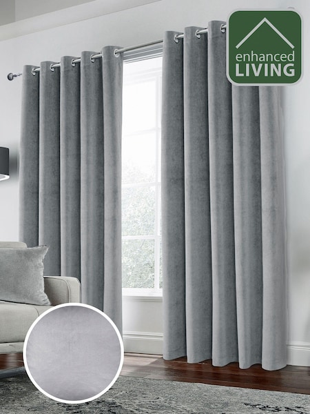 Enhanced Living Thermal Blackout Hampton Readymade Curtains (B53728) | R$ 770 - R$ 1,295