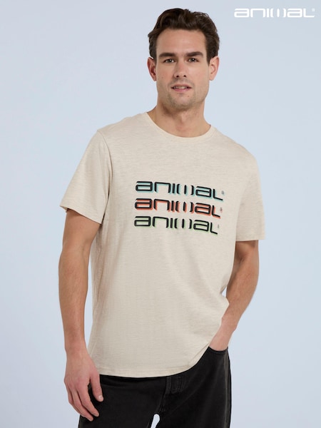 Animal Mens Classico Organic T-shirt (B53760) | €39