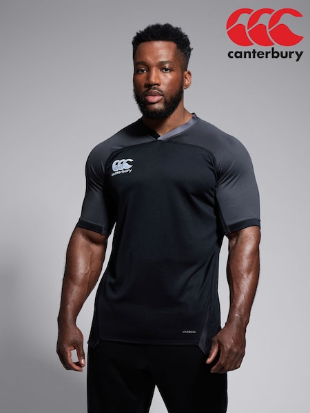 Canterbury Adult Mens Vapodri Evader Black Jersey (B53983) | AED210