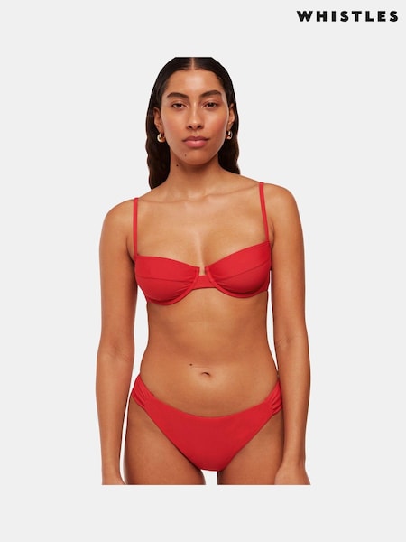 Whistles Red Lillie Bikini Bottoms (B53994) | €60