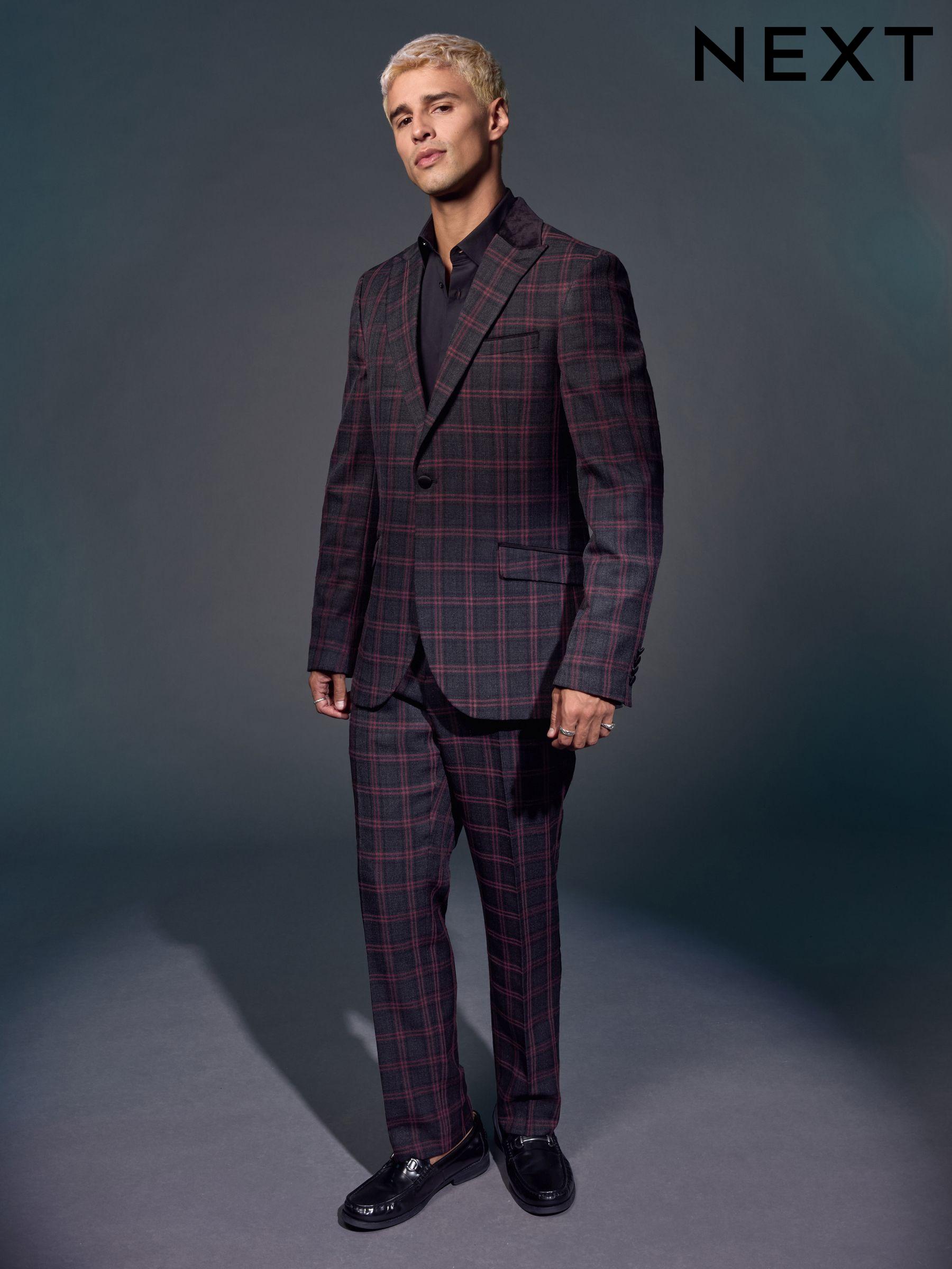Next tartan blazer on sale