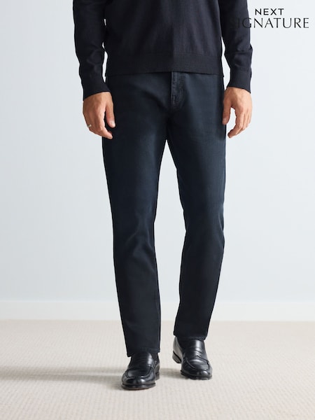 Ink Blue Slim Fit Motion Flex Ultra Soft Jeans (B54384) | $63