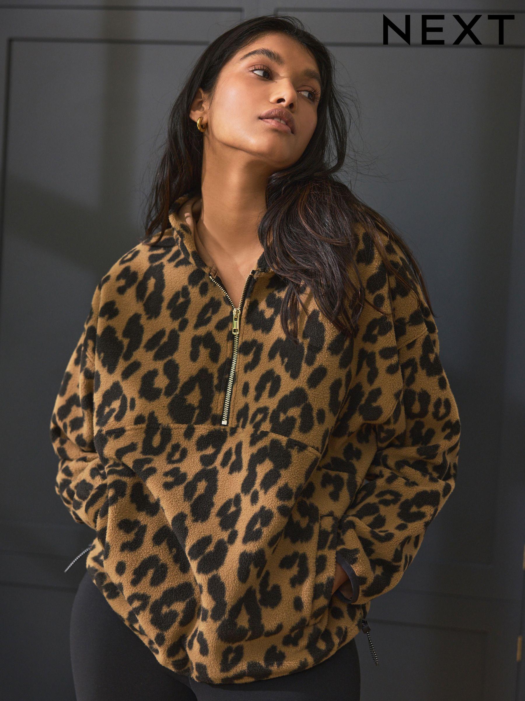 Leopard print jackets for ladies shop
