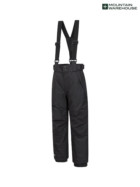 Mountain Warehouse Black Falcon Extreme Kids Waterproof Ski Trousers (B54397) | €85