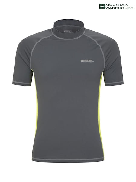 Mountain Warehouse Grey Mens UV Rash Vest (B54575) | ₪131