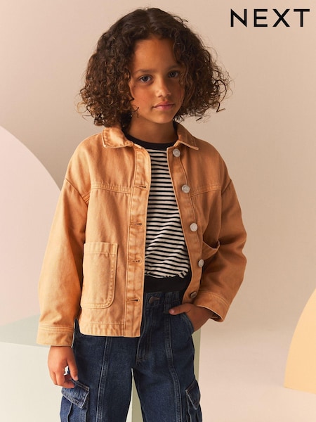 Sand Denim Shacket (3-16yrs) (B54830) | R$ 185 - R$ 245