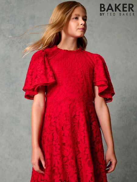 Baker by Ted Baker Lace Dress (B54870) | ₪251 - ₪277