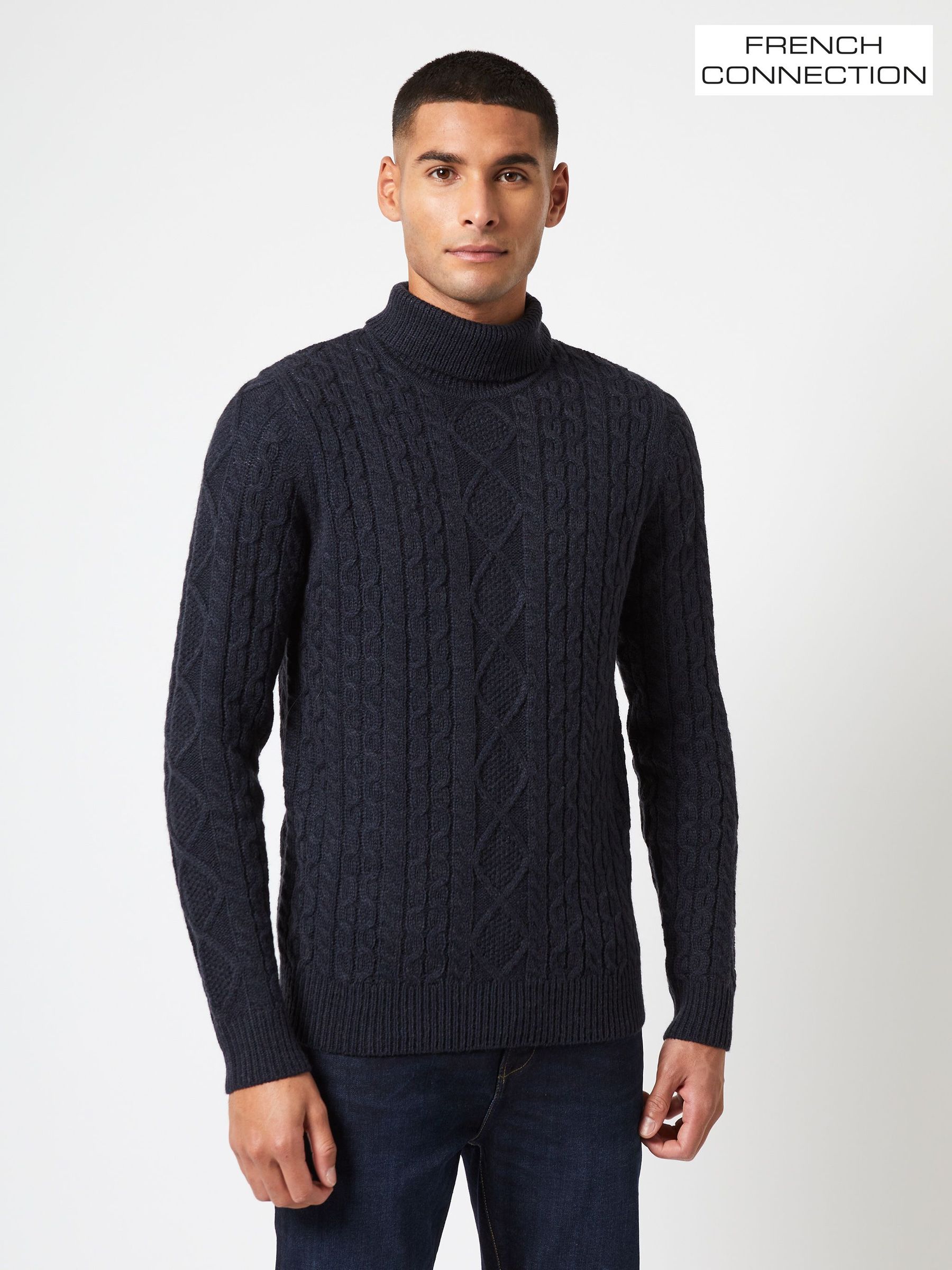 Buy Sports French Connection Knitted Long Sleeve Online | Next USA