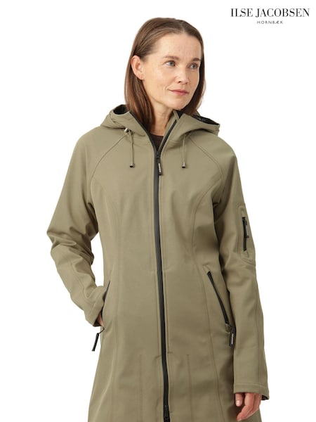 Ilse Jacobsen Slim Fit Waterproof Raincoat (B55327) | AED722