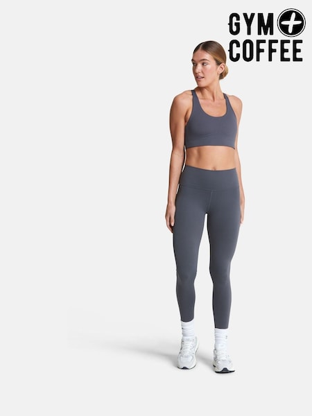Gym + Coffee Grey Womens Aurora Full Length Leggings (B55357) | R$ 740