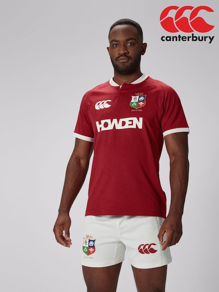 Canterbury Red British & Irish Lions Rugby Replica Jersey (B55446) | 611 LEI