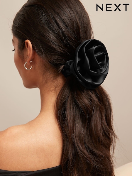 Black Corsage Scrunchie 1 Pack (B55471) | €10