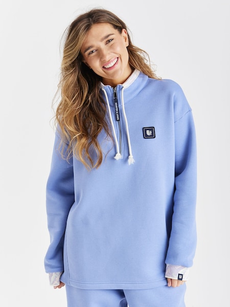 Harper & Lewis Green Sia 1/4 Zip Sweater (B55616) | €38