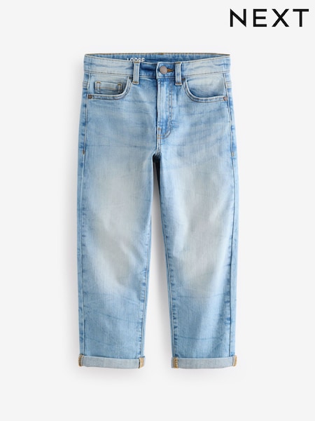 Blue Bleach Loose Fit Stretch Jeans (3-16yrs) (B55885) | 41 QAR - 58 QAR