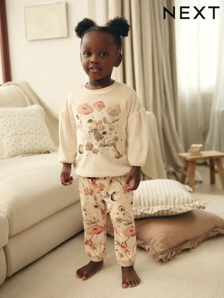 Neutraali Cream Fairy - Cosy Fleece Pyjamas (9mths-10yrs) (B55964) | €18 - €23