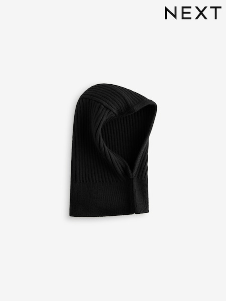 Black Knitted Balaclava (1-13yrs) (B56044) | R$ 70 - R$ 100