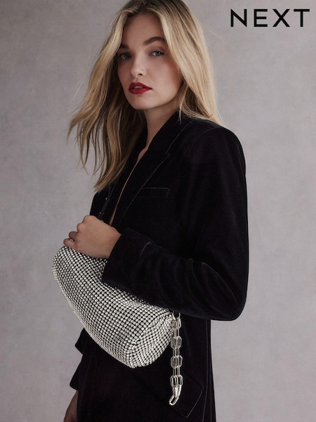 Tabitha Simmons Ana Sparkle Barrel Shoulder Bag (B56350) | kr1 141