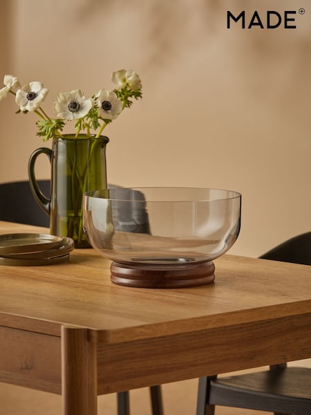 MADE.COM Smoke Grey Maleah Fruit Bowl (B56366) | €68