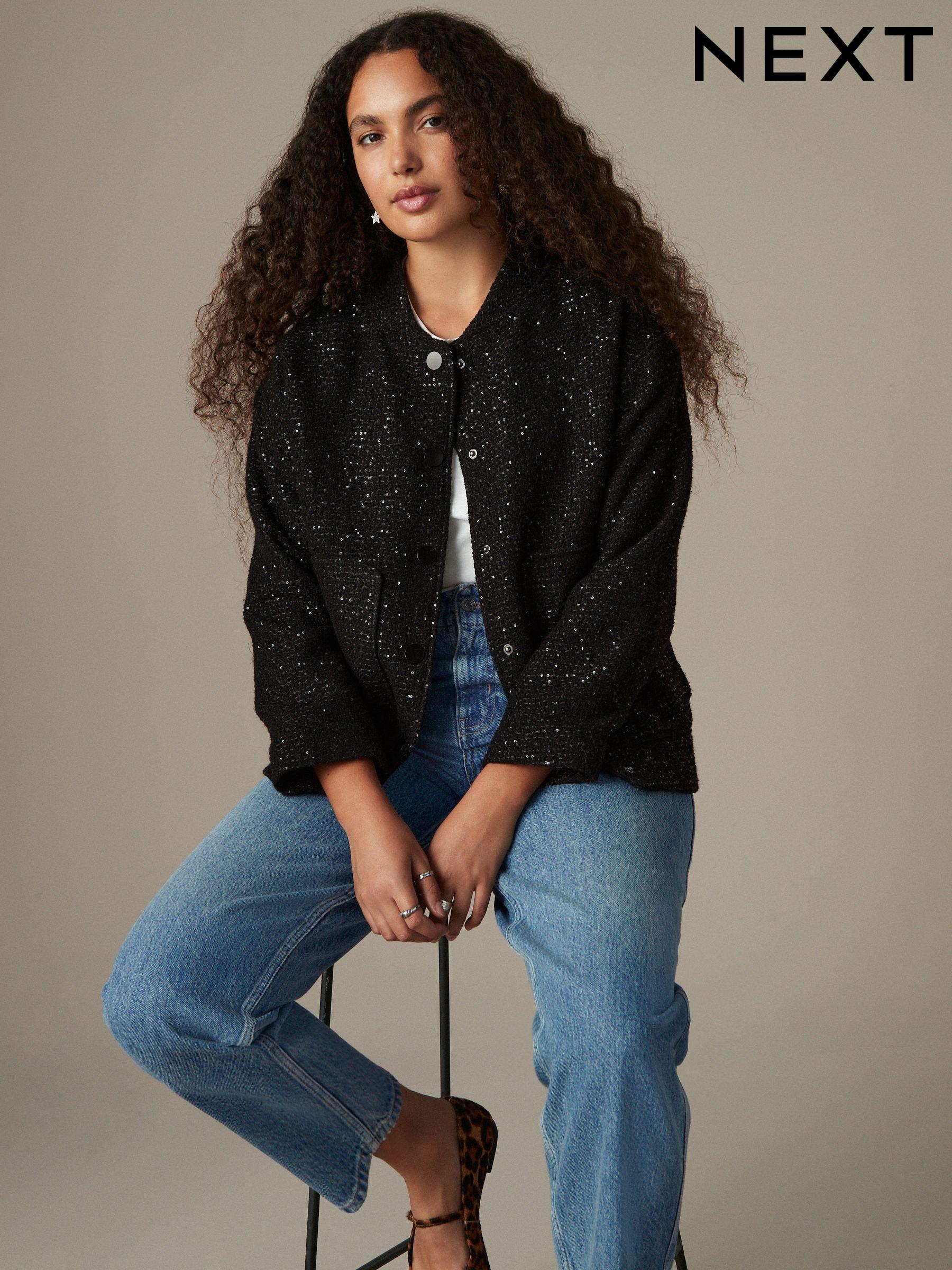 Next bomber jacket womens store