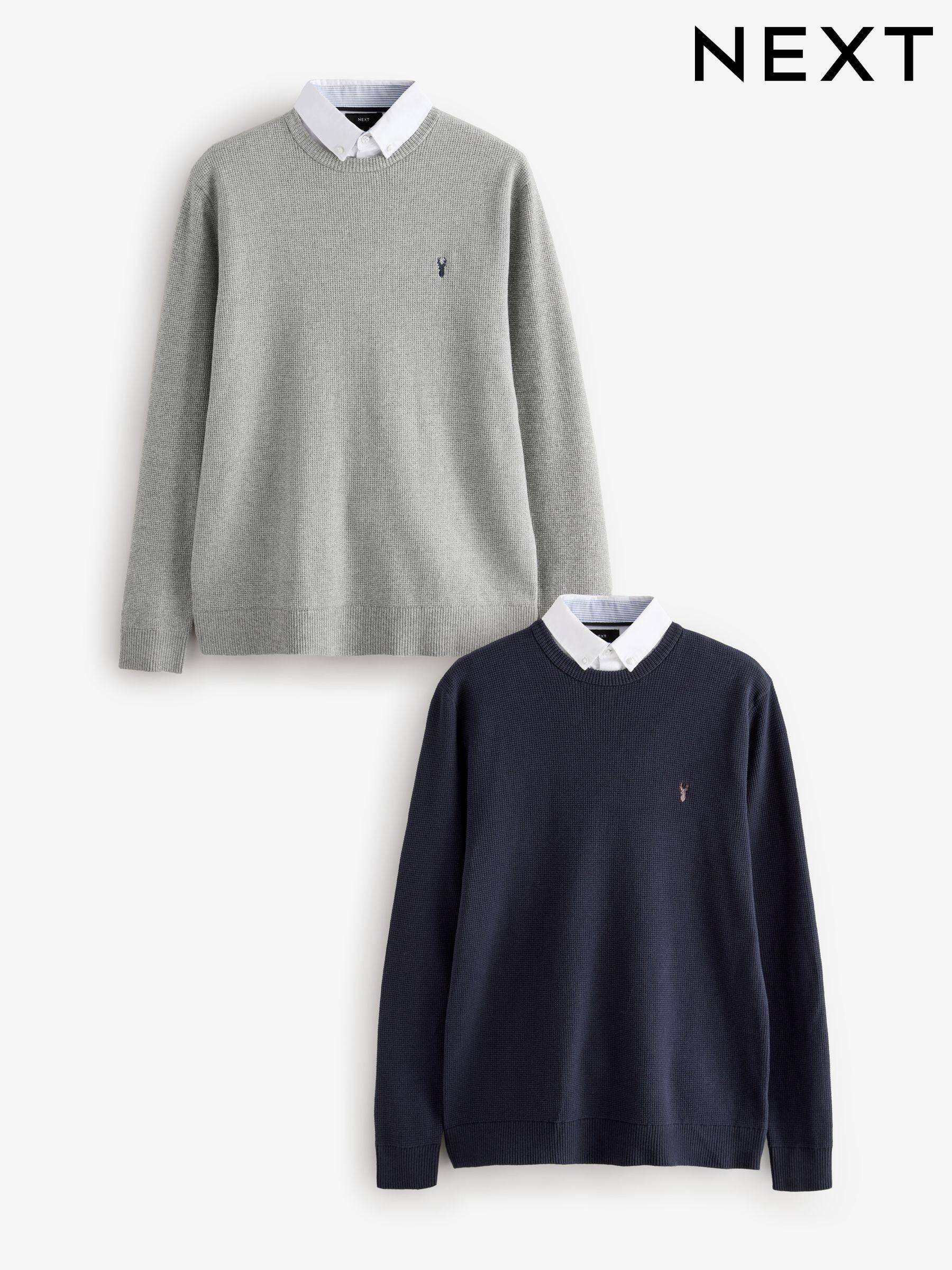 Next mens jumpers with collars new arrivals
