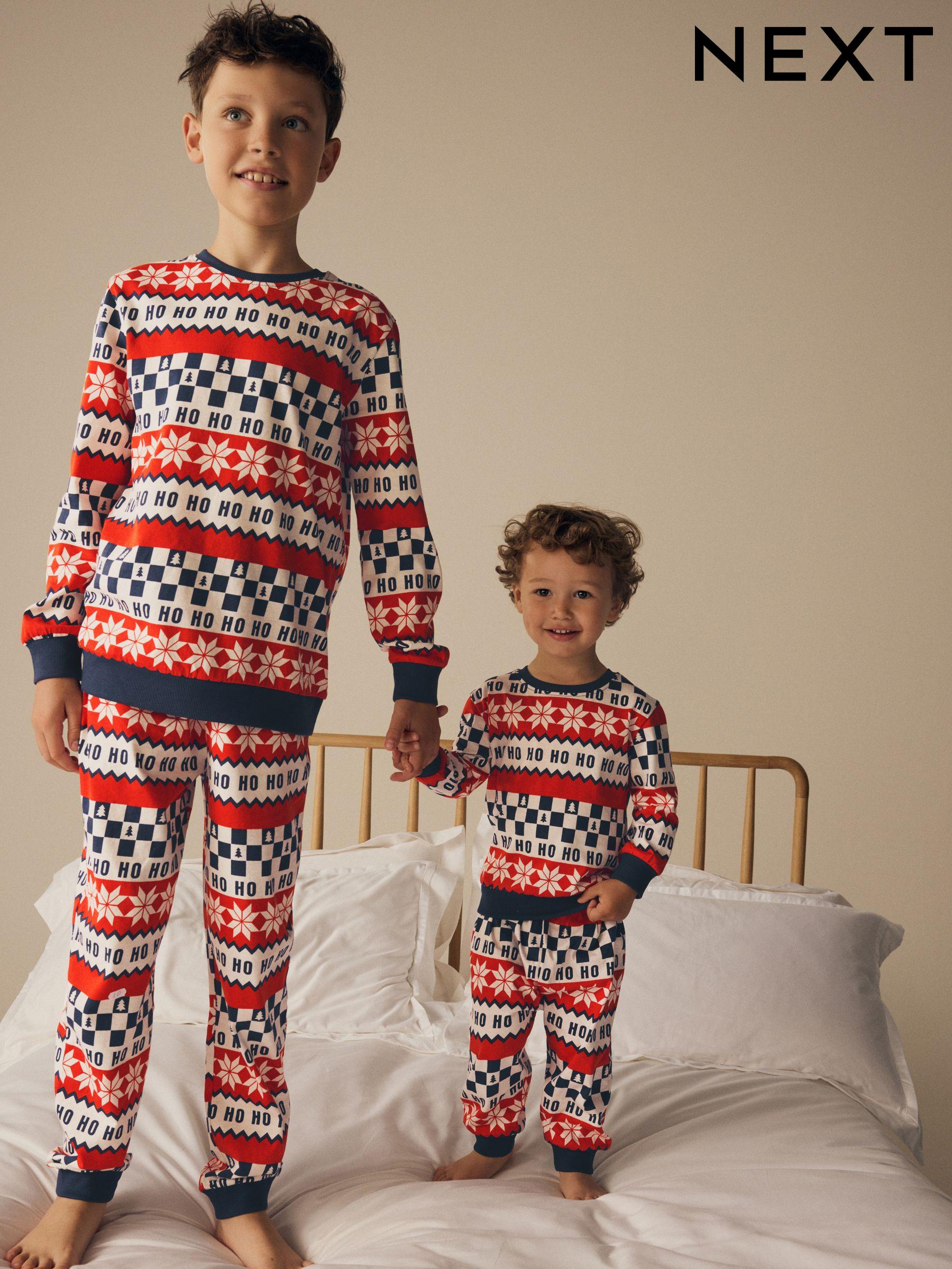 White Fairisle Christmas Nightwear Next Luxembourg