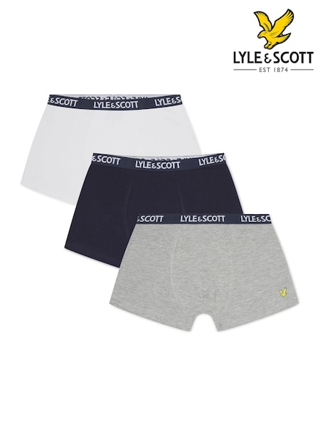 Lyle & Scott Boys Markus Underwear Trunks 3 Pack (B56510) | 28 €