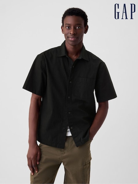Gap Black Ripstop Short Sleeve Shirt (B56513) | €22.50