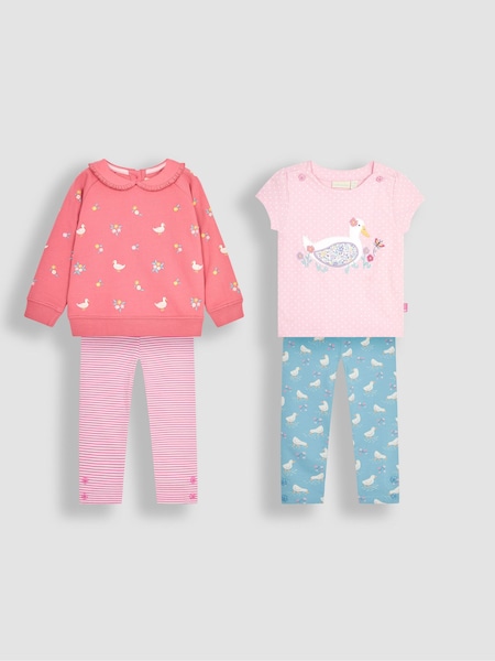 JoJo Maman Bébé 4-Piece Duck Favourites Pack Set (B56526) | 72 €