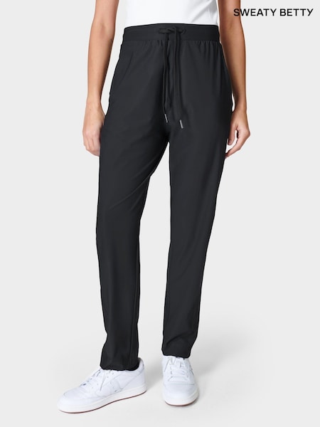 Sweaty Betty Black 25" Inseam Explorer Trousers (B56577) | €125