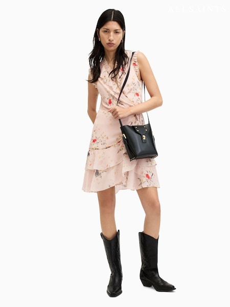 AllSaints Pink Ari Kora Dress (B56600) | €118